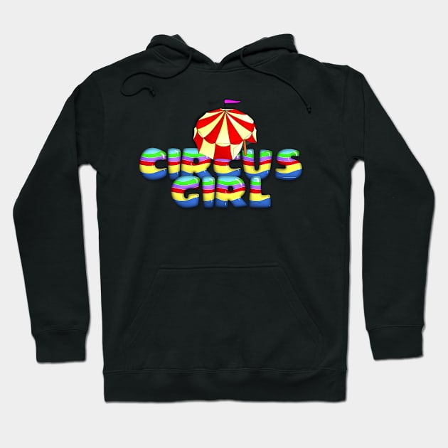 Circus Girl Hoodie by teepossible